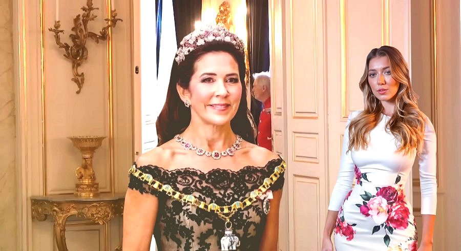 Déguisement Robe De Princesse Elisabeth - Doré - Little marmaille
